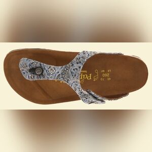 Birkenstock Blue and Brown Sandals